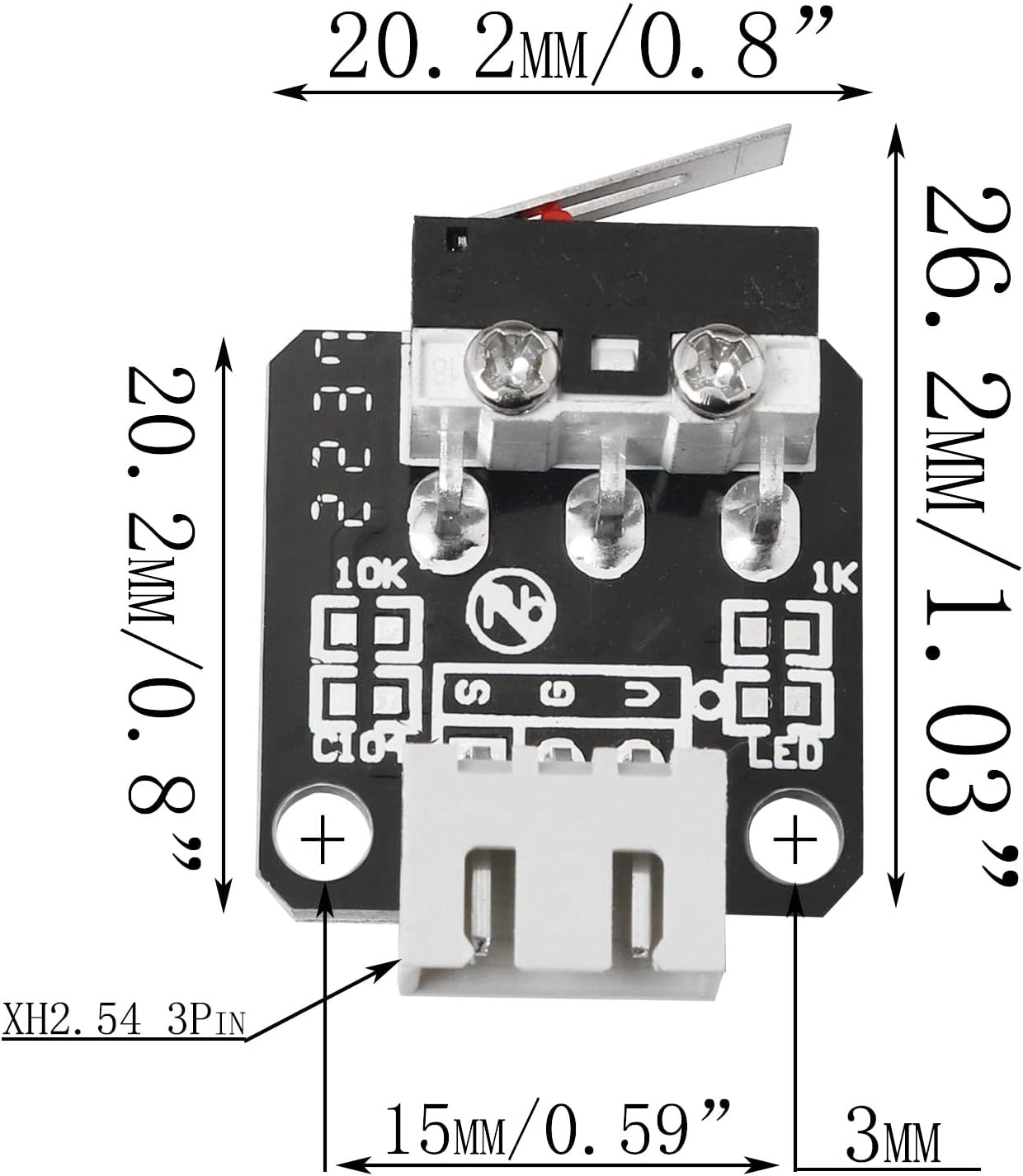 Creality Printer K1 - Oficjalny wyłącznik krańcowy osi XYZ Creality