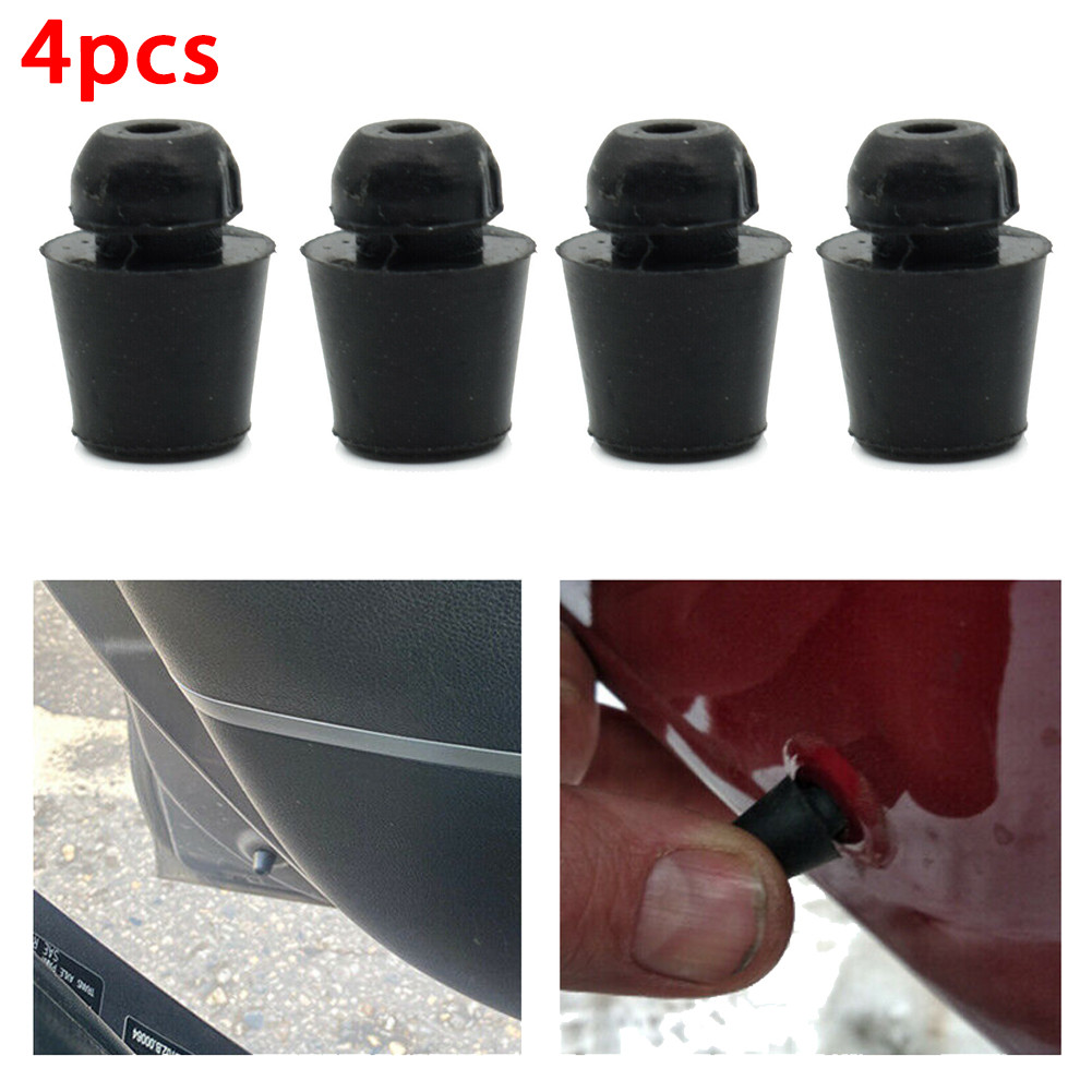 Door Stopper Rubber - 4 szt. Uniwersalne amortyzatory drzwi samochodowych