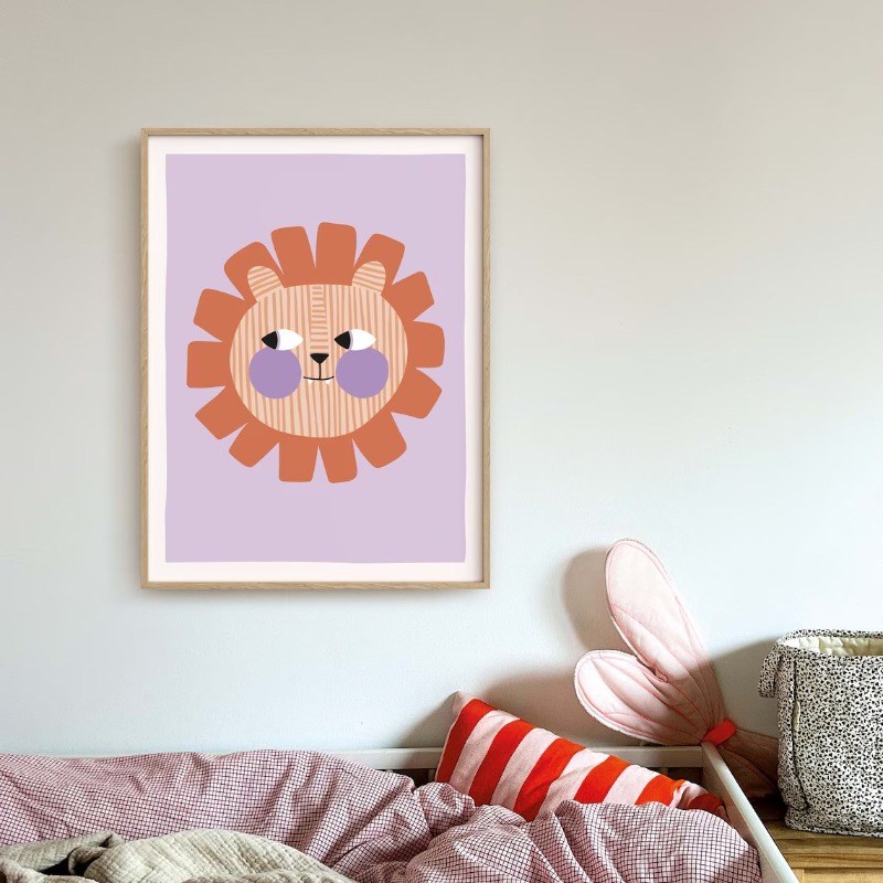 Plakat z ilustracjami uroczych – Home Improvement Kids recenzja i cena