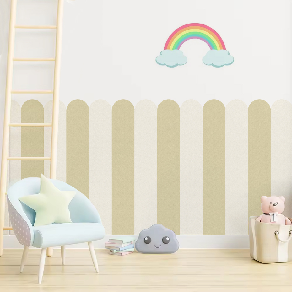 Wielokolorowa pionowa tapeta w – Home Improvement Kids recenzja i cena